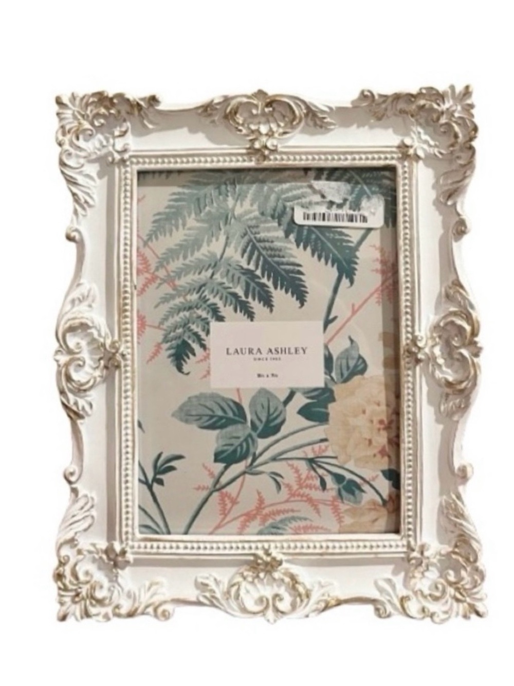 🆕-Laura Ashley Ornate Photo Frame Textured Hand-Crafted Resin. 5x7